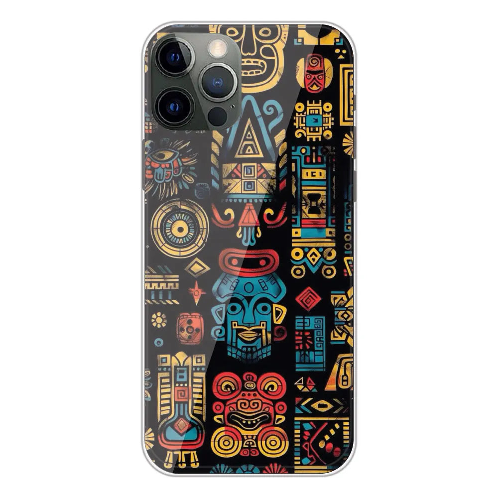 Crepe Pattern - Printed Silicone Case For Apple iPhone 12 Pro