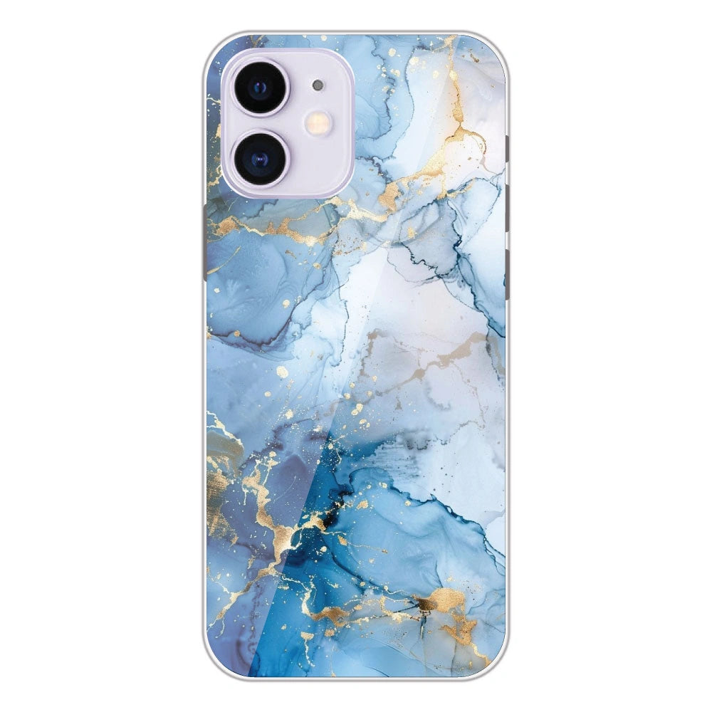 Blue Marble - Printed Silicone Case For Apple iPhone 12