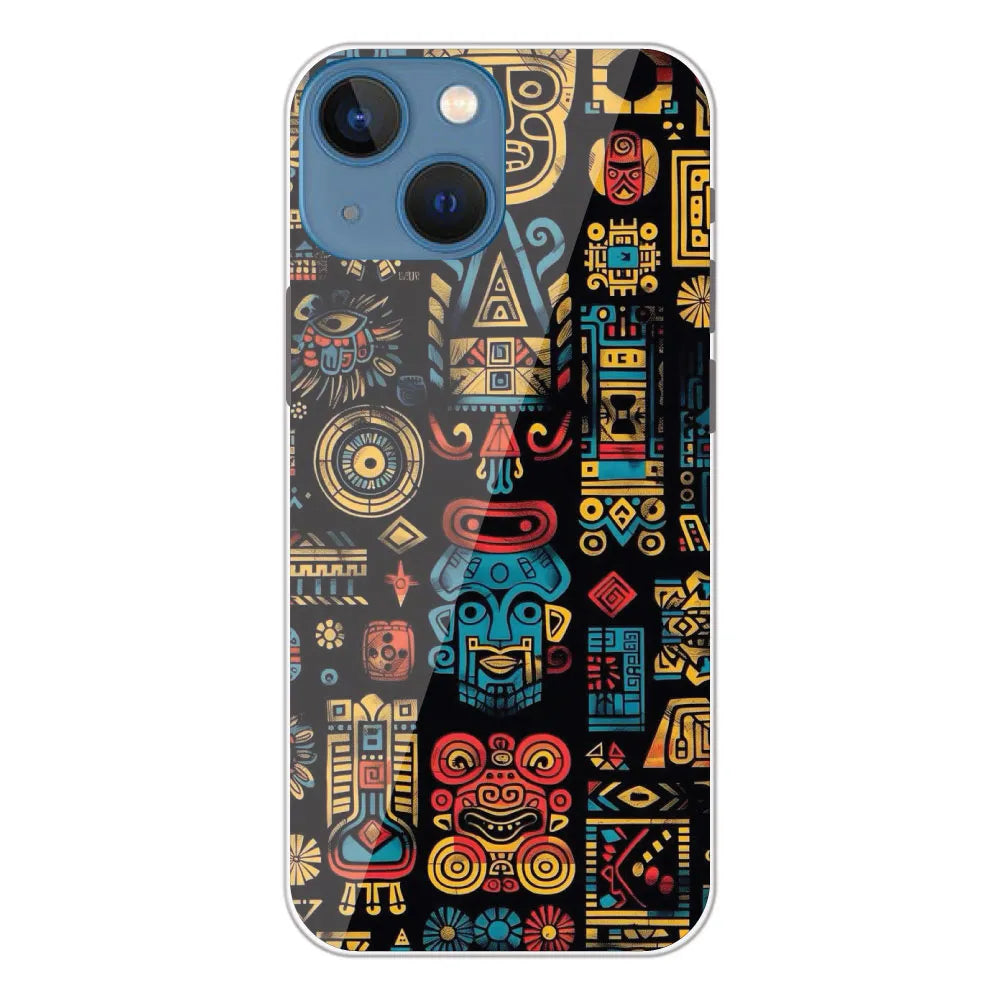 Crepe Pattern - Printed Silicone Case For Apple iPhone 13 Mini