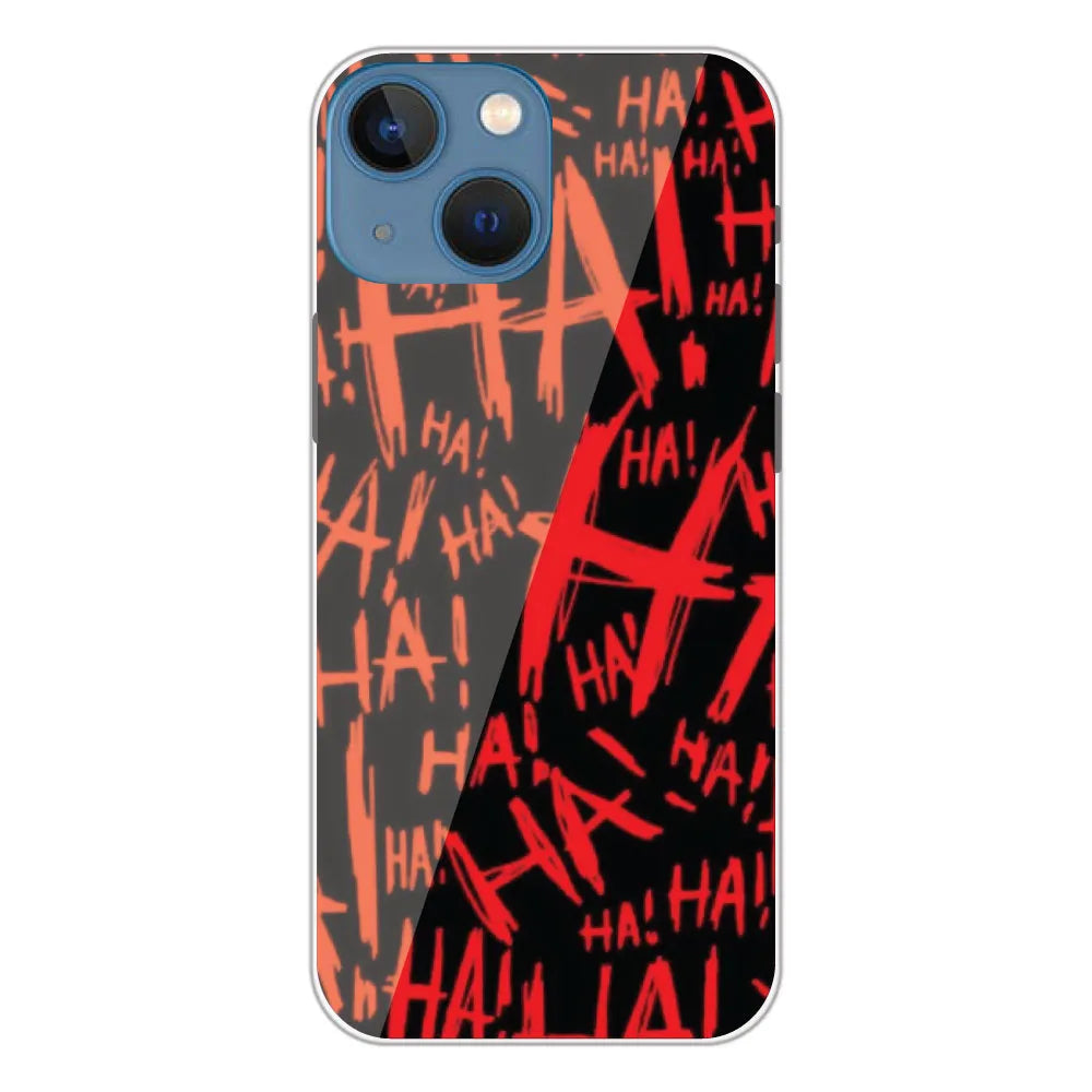 Ha ! - Printed Silicone Case For Apple iPhone 13 Mini