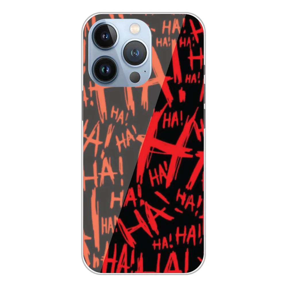 Ha ! - Printed Silicone Case For Apple iPhone 13 Pro Max