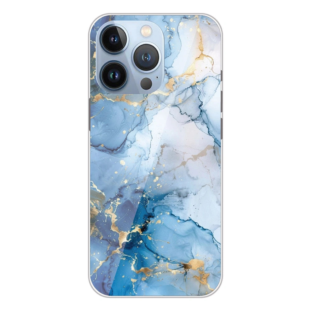Blue Marble - Printed Silicone Case For Apple iPhone 13 Pro Max