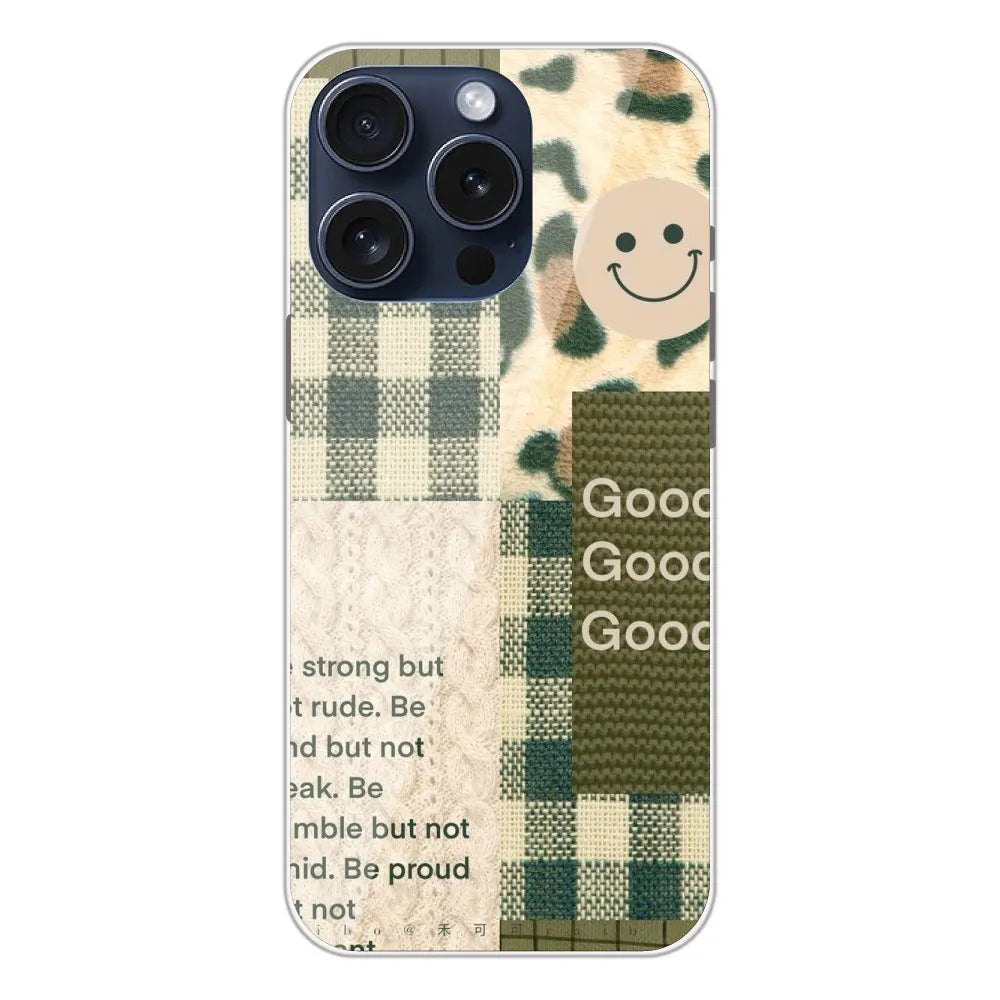 Patchwork Positivity - Printed Silicone Case For Apple iPhone 13 Pro