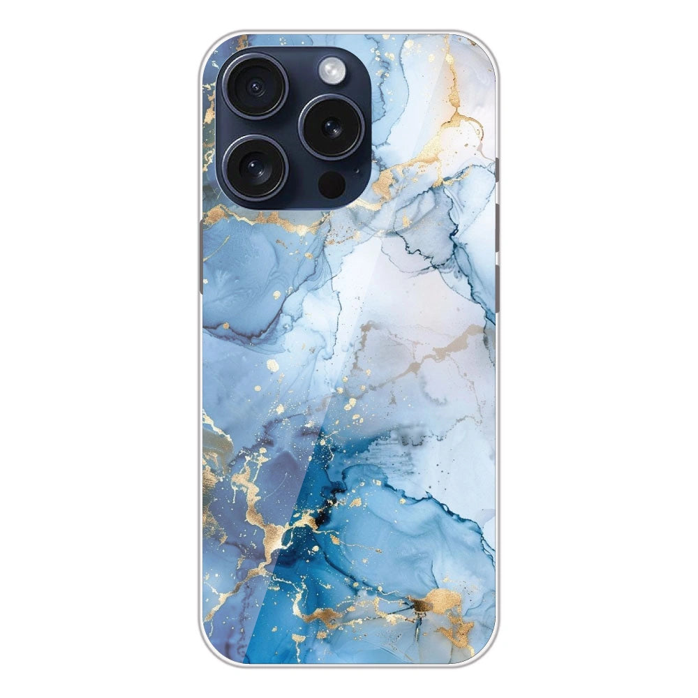 Blue Marble - Printed Silicone Case For Apple iPhone 13 Pro