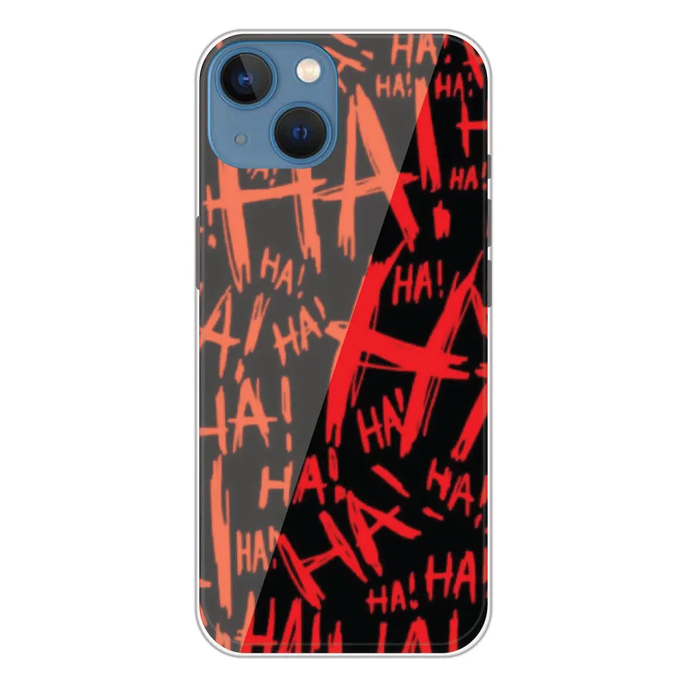 Ha ! - Printed Silicone Case For Apple iPhone 13