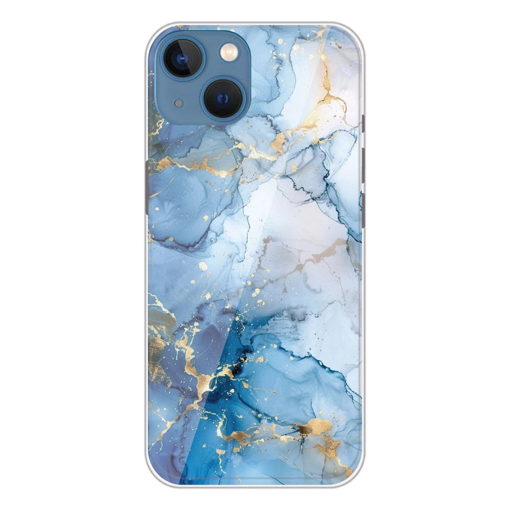 Blue Marble - Printed Silicone Case For Apple iPhone 13