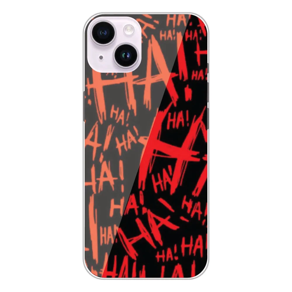 Ha ! - Printed Silicone Case For Apple iPhone 14 Plus
