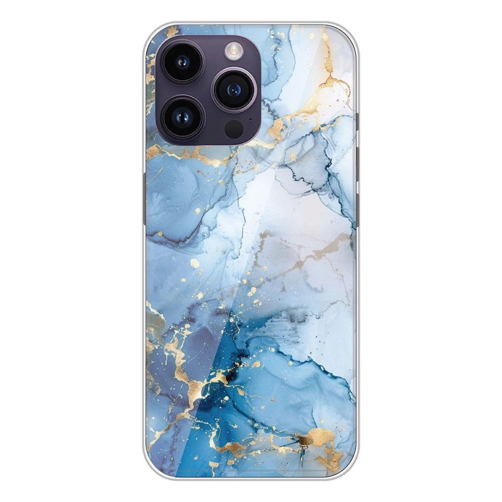 Blue Marble - Printed Silicone Case For Apple iPhone 14 Pro Max