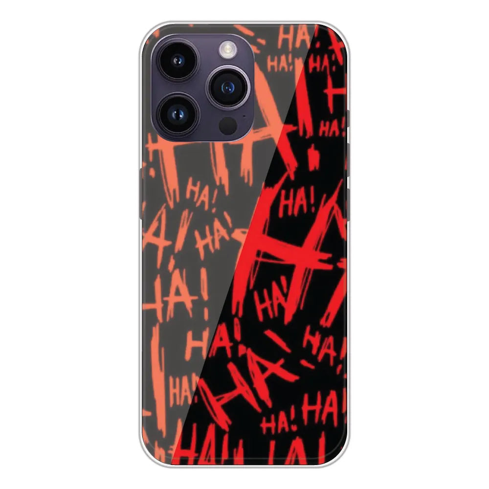 Ha ! - Printed Silicone Case For Apple iPhone 14 Pro Max