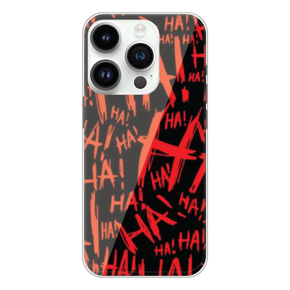 Ha ! - Printed Silicone Case For Apple iPhone 14 Pro