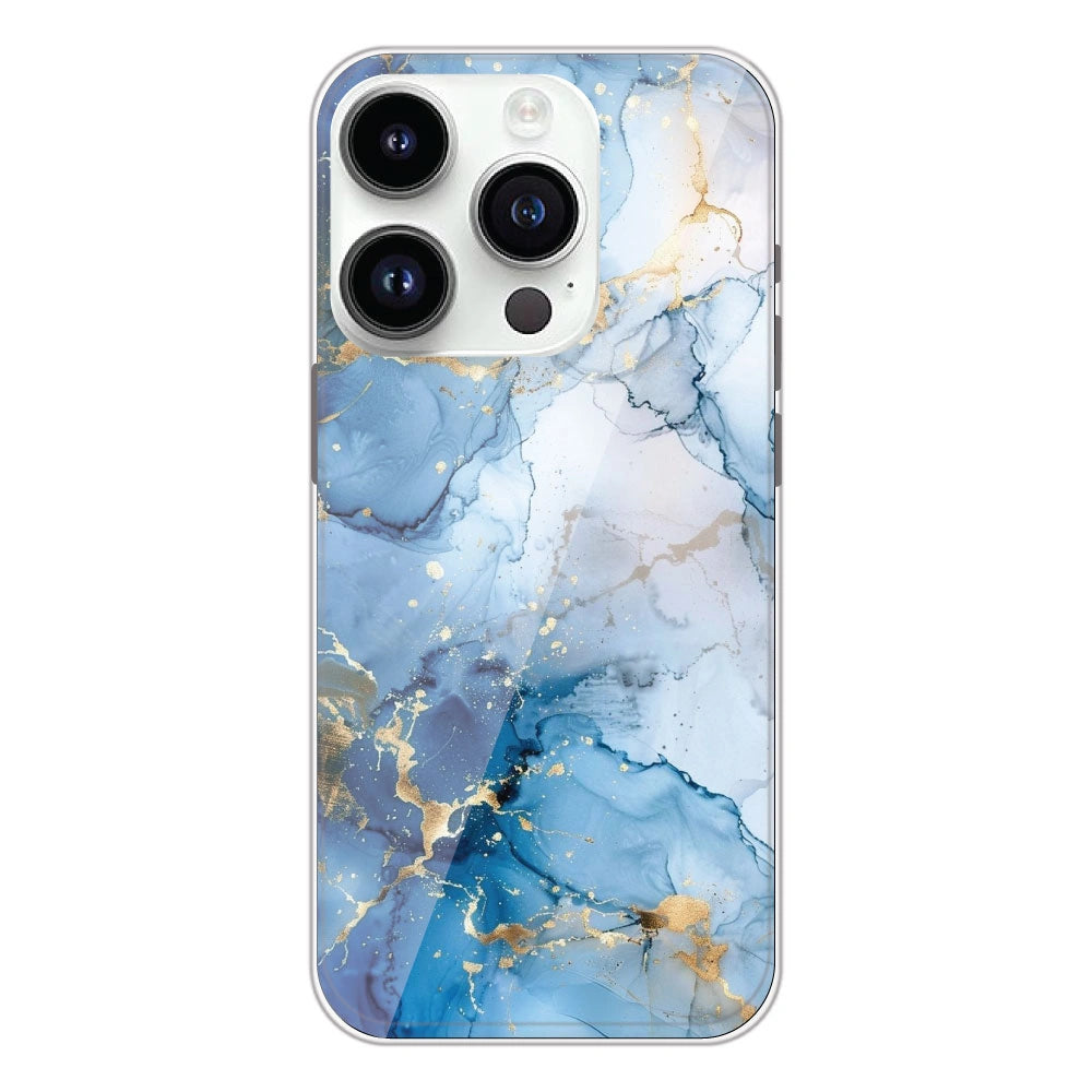 Blue Marble - Printed Silicone Case For Apple iPhone 14 Pro