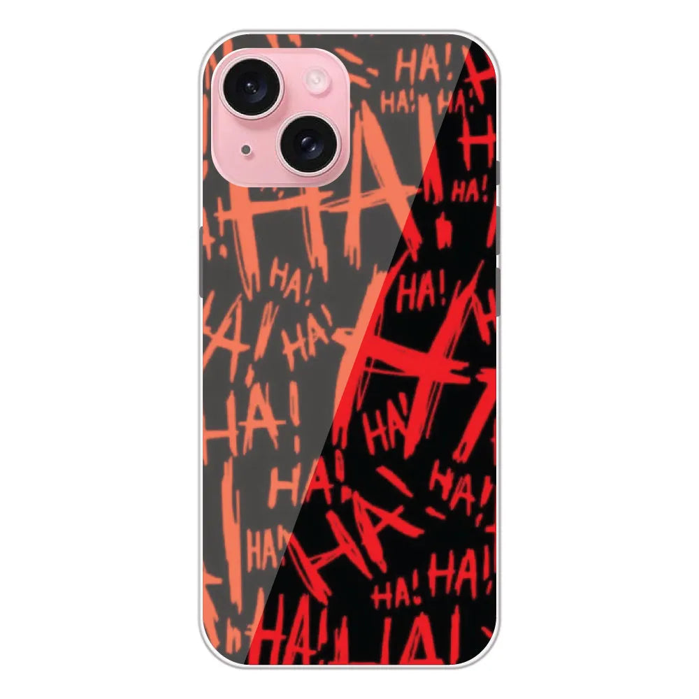 Ha ! - Printed Silicone Case For Apple iPhone 15 Plus