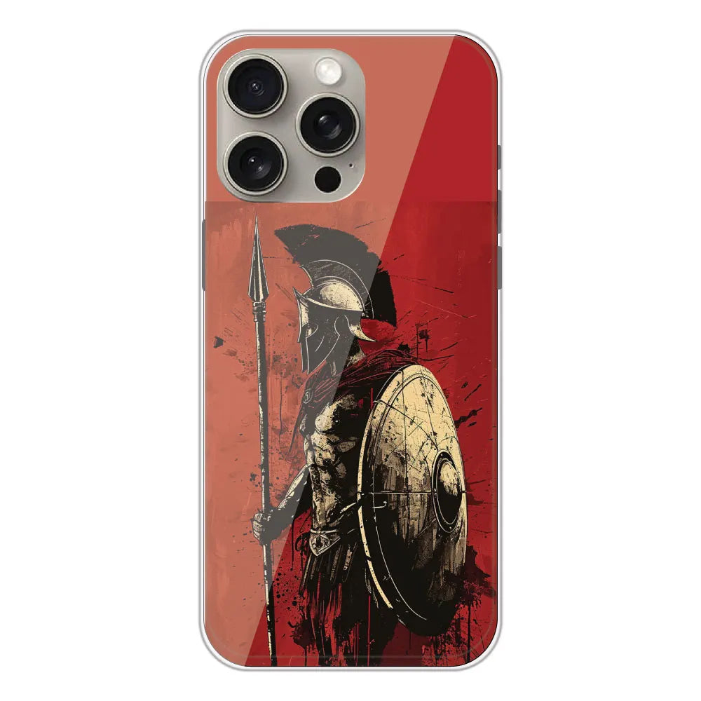 War - Printed Silicone Case For Apple iPhone 15 Pro Max