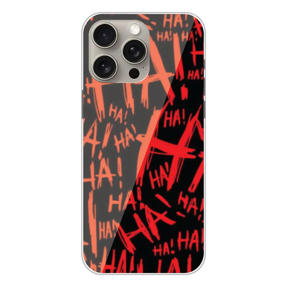 Ha ! - Printed Silicone Case For Apple iPhone 15 Pro Max