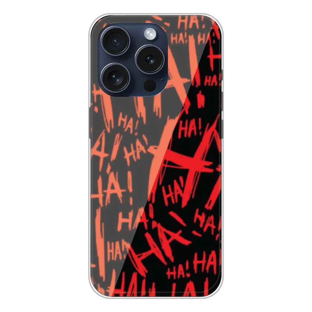 Ha ! - Printed Silicone Case For Apple iPhone 15 Pro