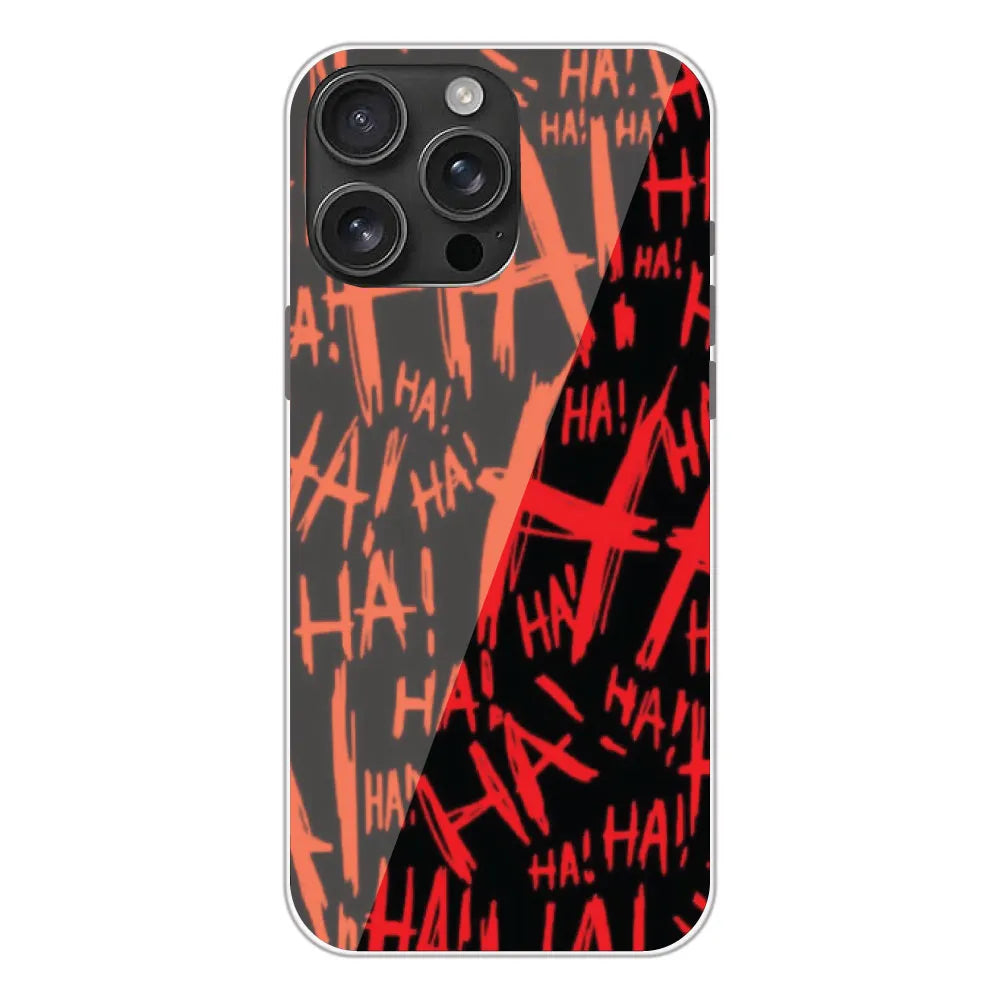 Ha ! - Printed Silicone Case For Apple iPhone 16 Pro Max
