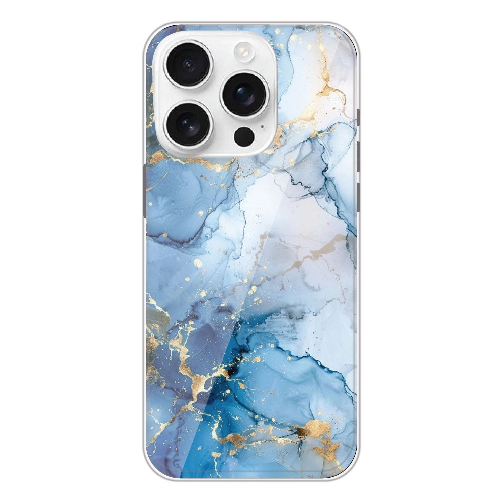Blue Marble - Printed Silicone Case For Apple iPhone 16 Pro