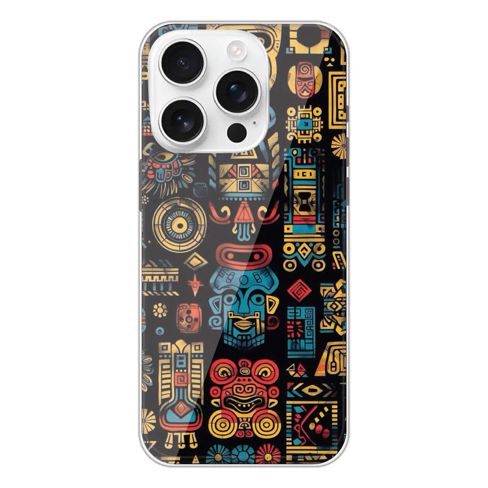 Crepe Pattern - Printed Silicone Case For Apple iPhone 16 Pro
