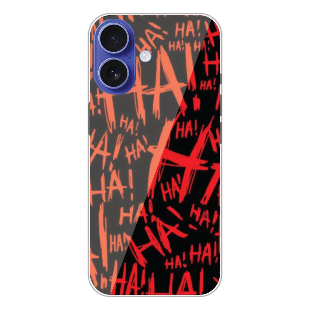 Ha ! - Printed Silicone Case For Apple iPhone 16