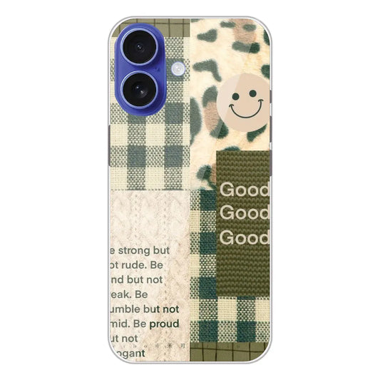 Patchwork Positivity - Printed Silicone Case For Apple iPhone 16