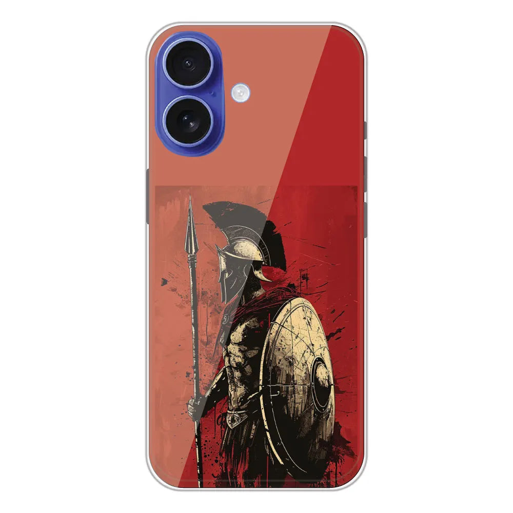 War - Printed Silicone Case For Apple iPhone 16