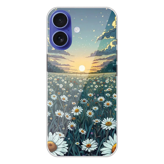 Daisy Sunset - Printed Silicone Case For Apple iPhone 16