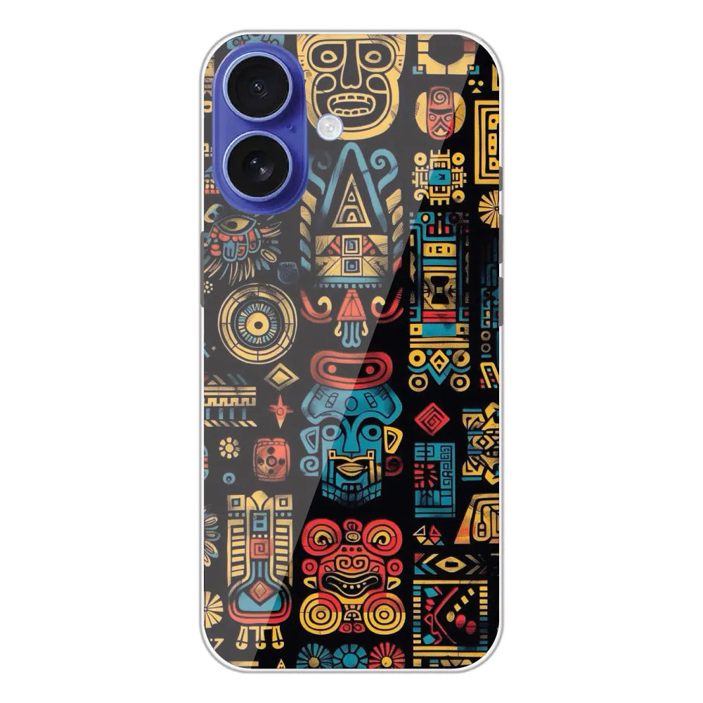 Crepe Pattern - Printed Silicone Case For Apple iPhone 16