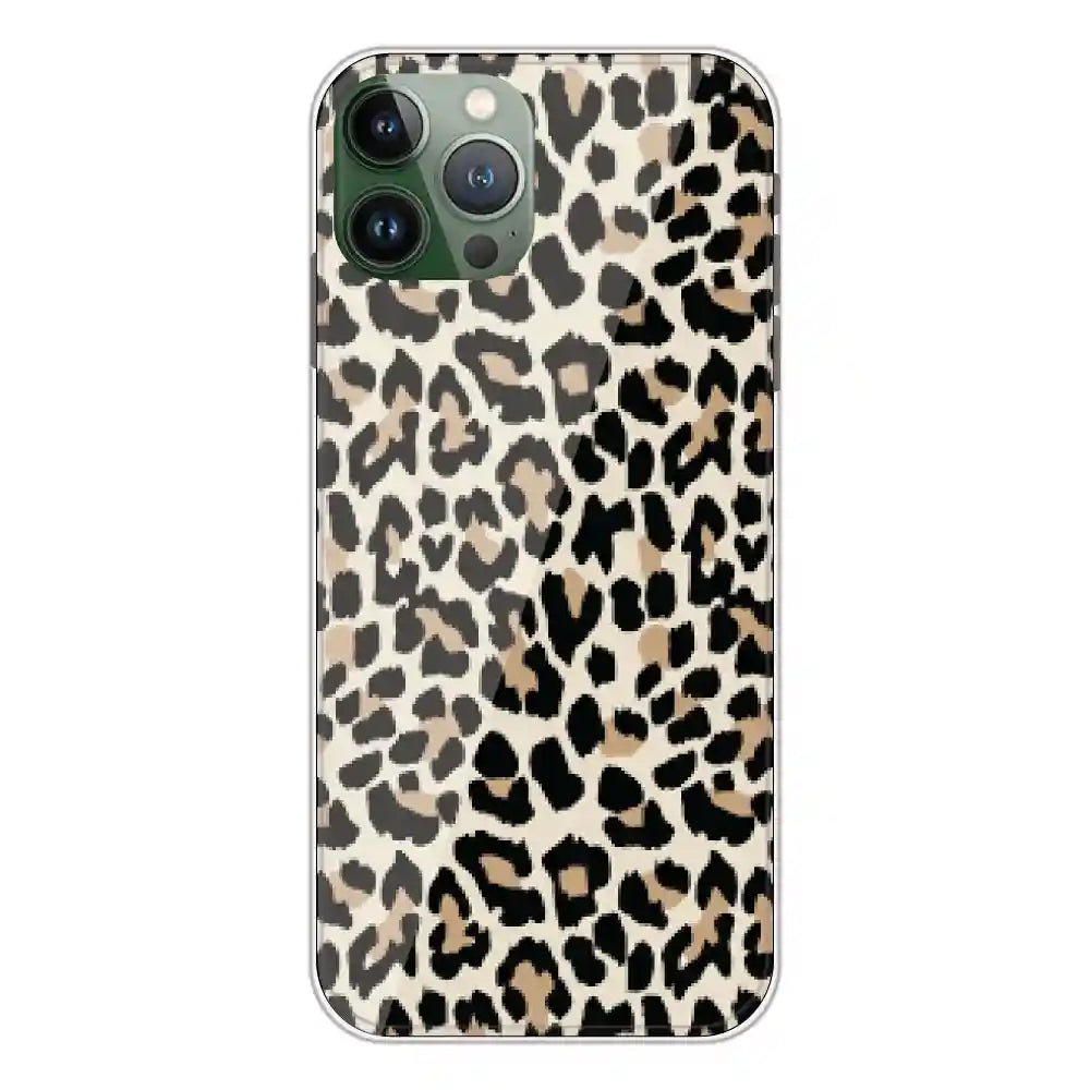 Leopard Print - Printed Silicone Case For Apple iPhone 11 Pro Max
