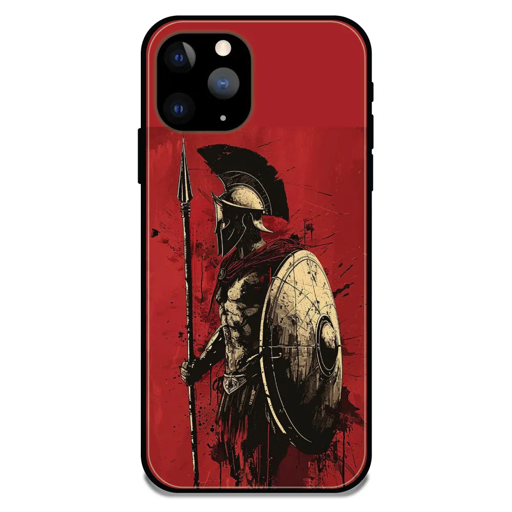 'War - Glossy Metal Silicone Case For Apple iPhone 11 Pro Max