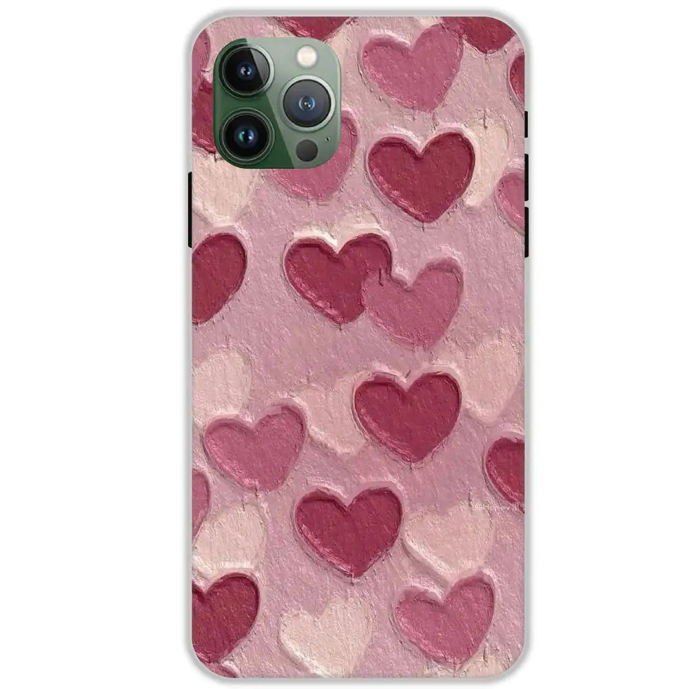 Pastel Hearts Love - Hard Cases For Apple iPhone 11 Pro Max