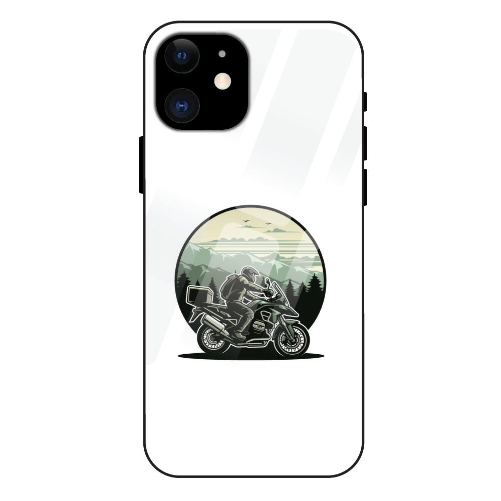 Biker - Glossy Metal Silicone Case For Apple iPhone 11 Pro