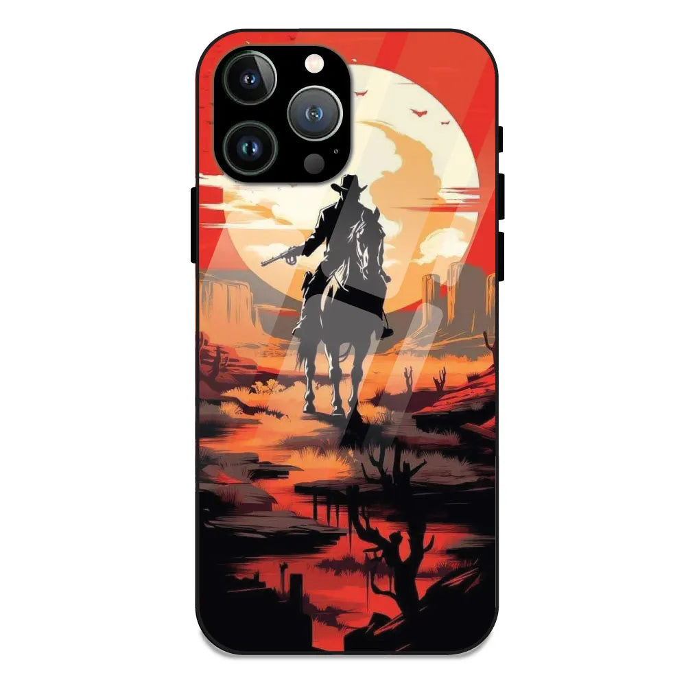 Cowboy - Glossy Metal Silicone Case For Apple iPhone 11 Pro