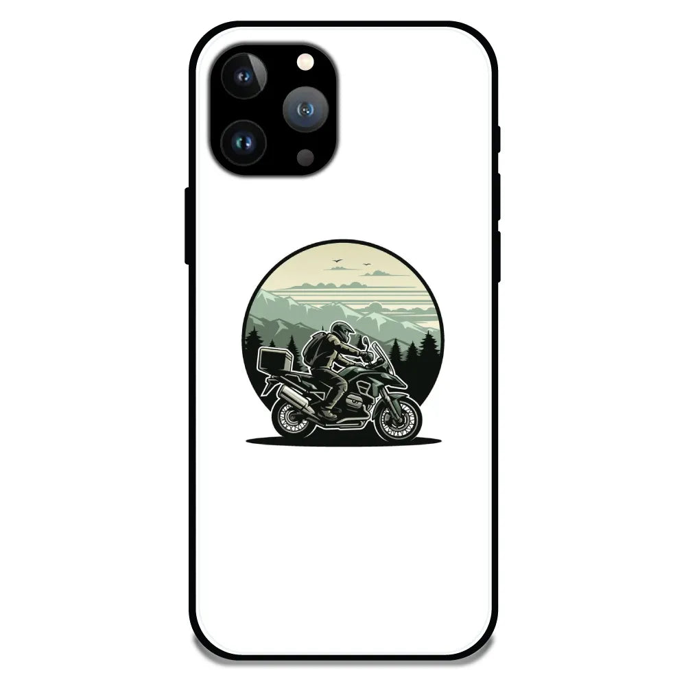 'Biker - Glossy Metal Silicone Case For Apple iPhone 11 Pro