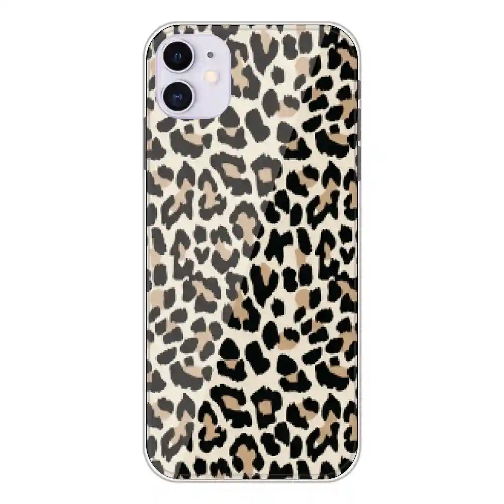 Leopard Print - Printed Silicone Case For Apple iPhone 11