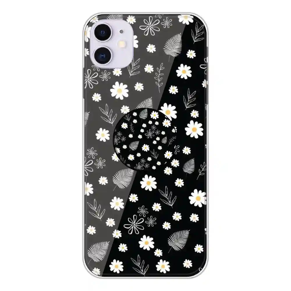 Daisies - Silicone Grip Case For Apple iPhone 11