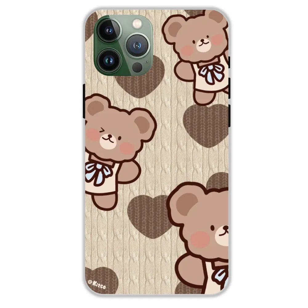 Teddy Heart - Hard Cases For Apple iPhone 11 Pro