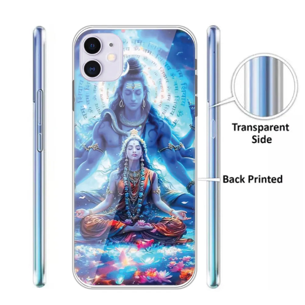 Shiv Parvati - Printed Silicone Case For Apple iPhone Infographic