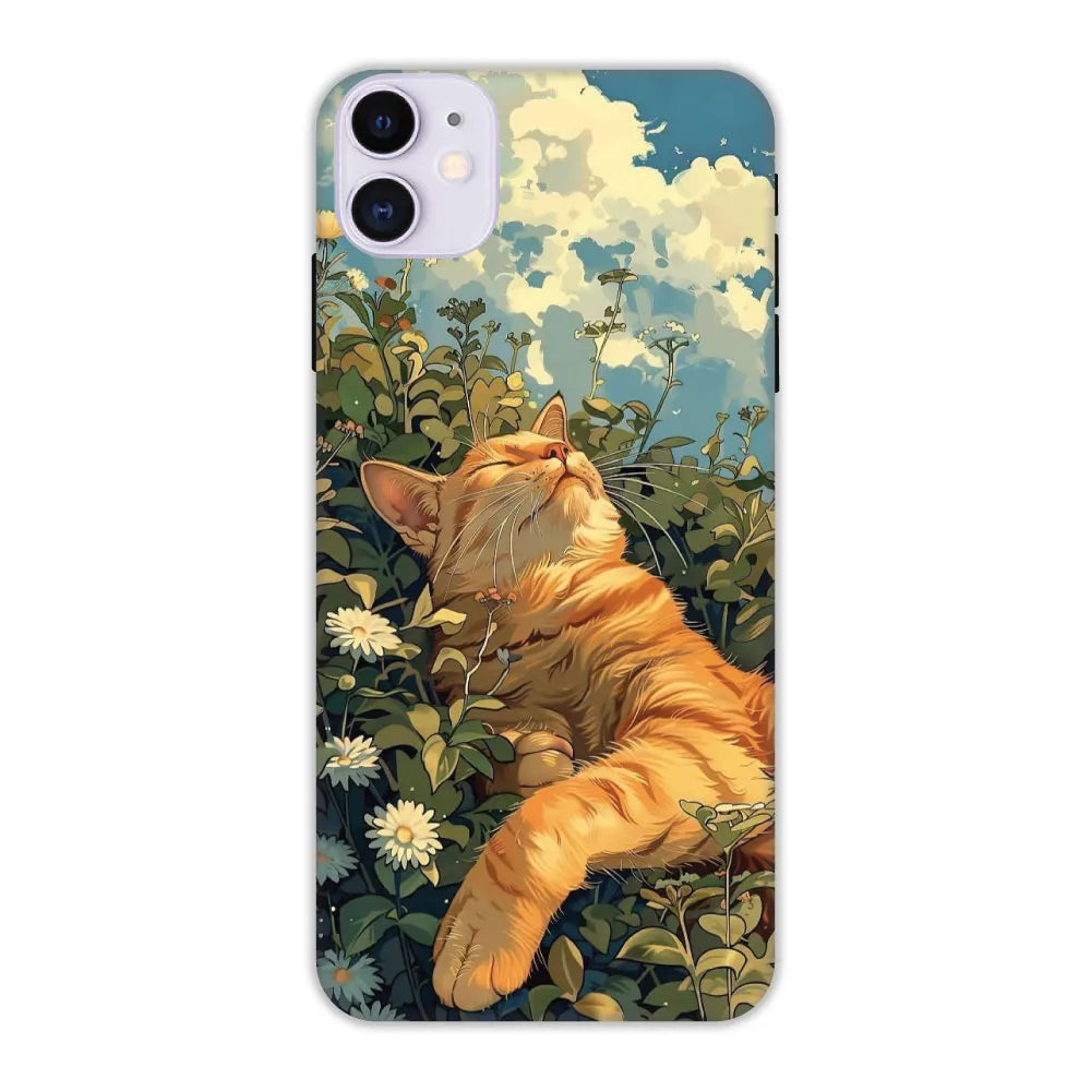 Garfield Sleeping - Hard Cases For Apple iPhone 11
