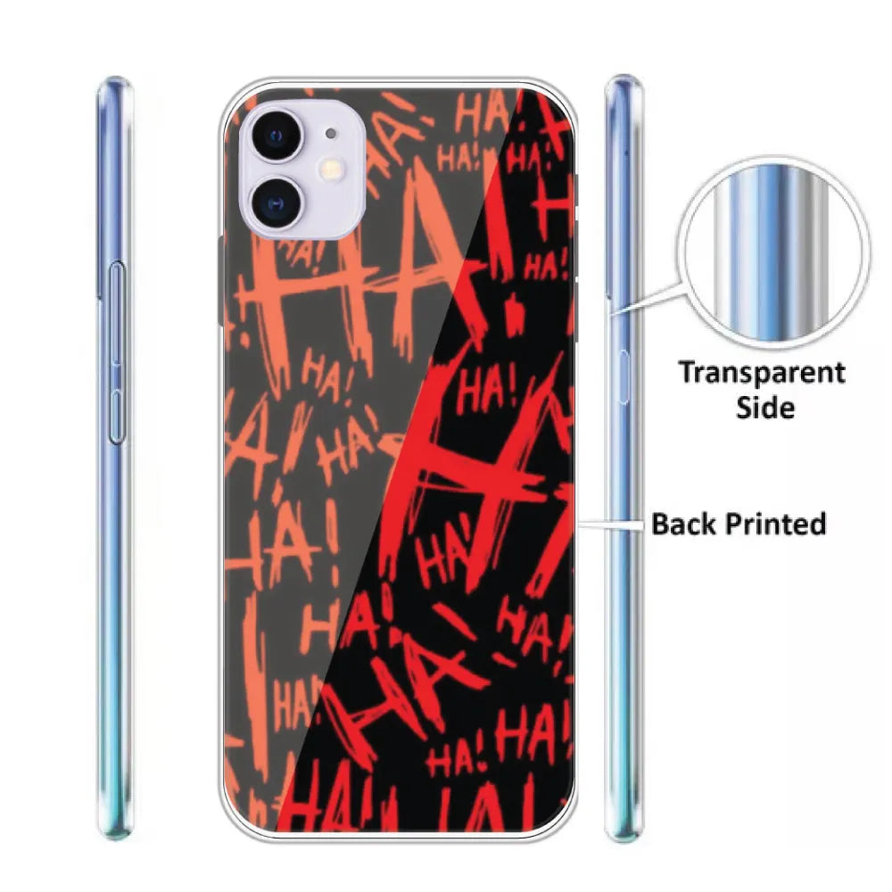 Ha ! - Printed Silicone Case For Apple iPhone Infographic