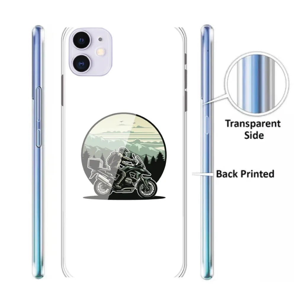 Biker - Printed Silicone Case For Apple iPhone Infographic