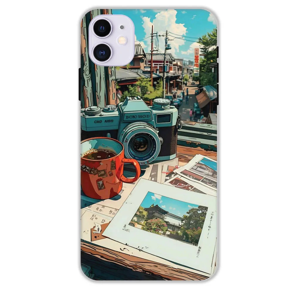 Vintage Camera Travel Vibes - Hard Cases For Apple iPhone 11