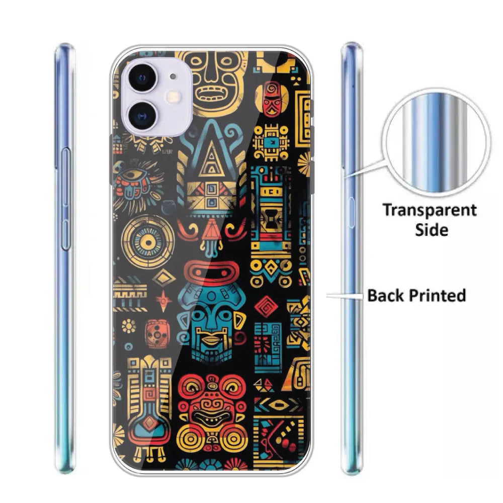 Crepe Pattern - Printed Silicone Case For Apple iPhone infographic