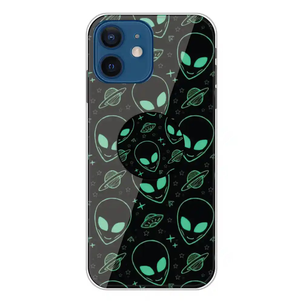 Aliens - Silicone Grip Case For Apple iPhone 12 Mini
