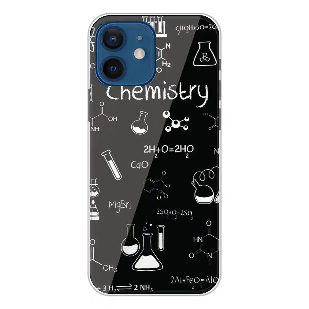 Chemistry - Printed Silicone Case For Apple iPhone 12 Mini