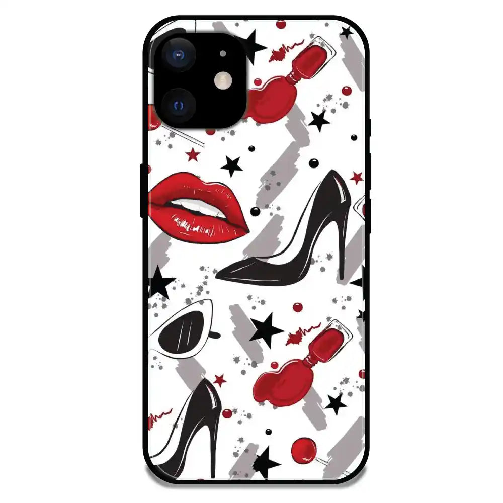 'Swiftie Collage - Glossy Metal Silicone Case For Apple iPhone 12 Mini