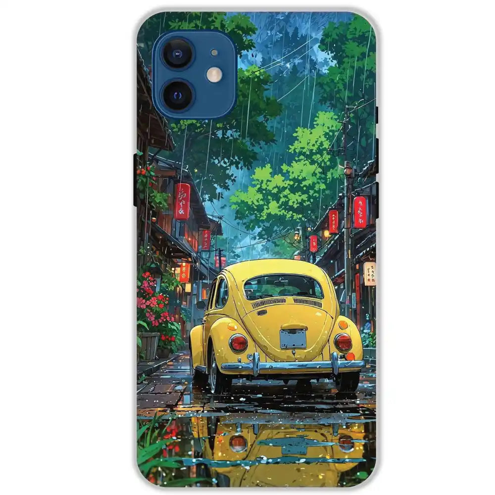 Yellow Bettle - Hard Cases For Apple iPhone 12 Mini