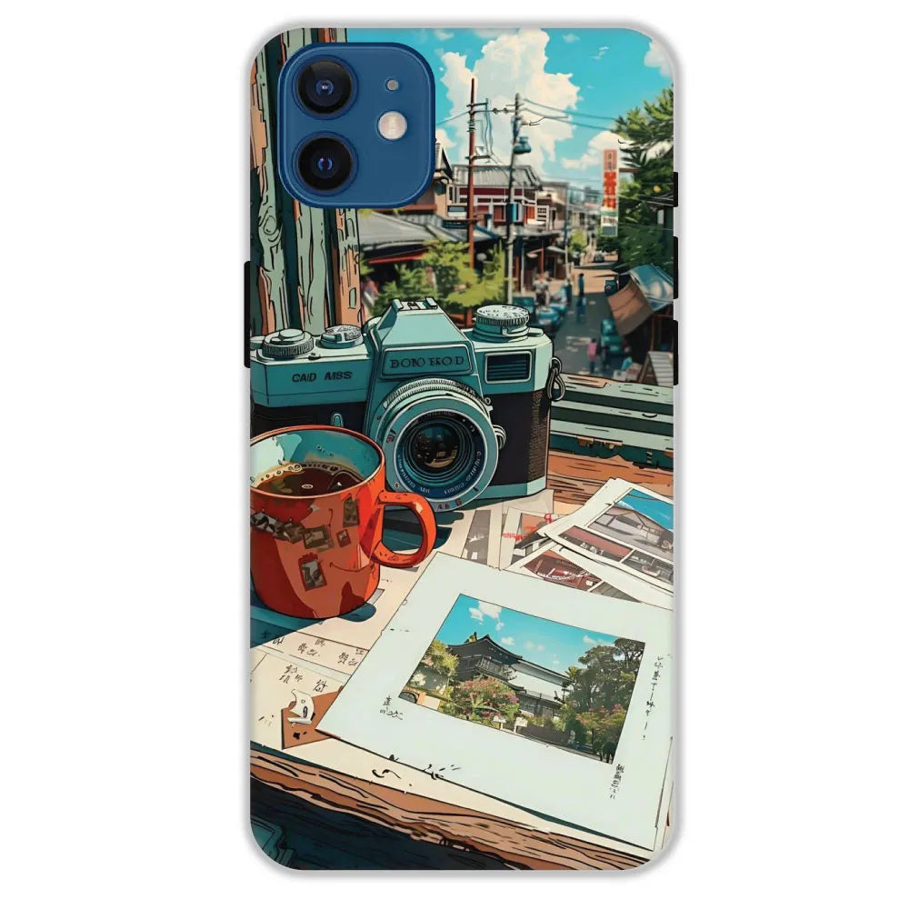 Vintage Camera Travel Vibes - Hard Cases For Apple iPhone 12 Mini