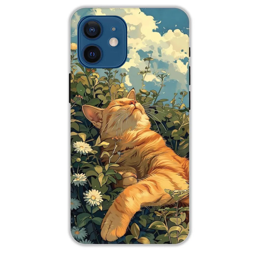 Garfield Sleeping - Hard Cases For Apple iPhone 12 Mini