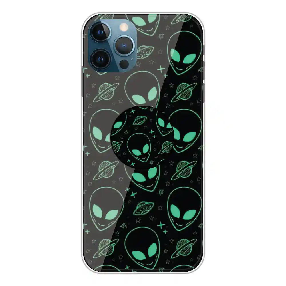 Aliens - Silicone Grip Case For Apple iPhone 12 Pro Max