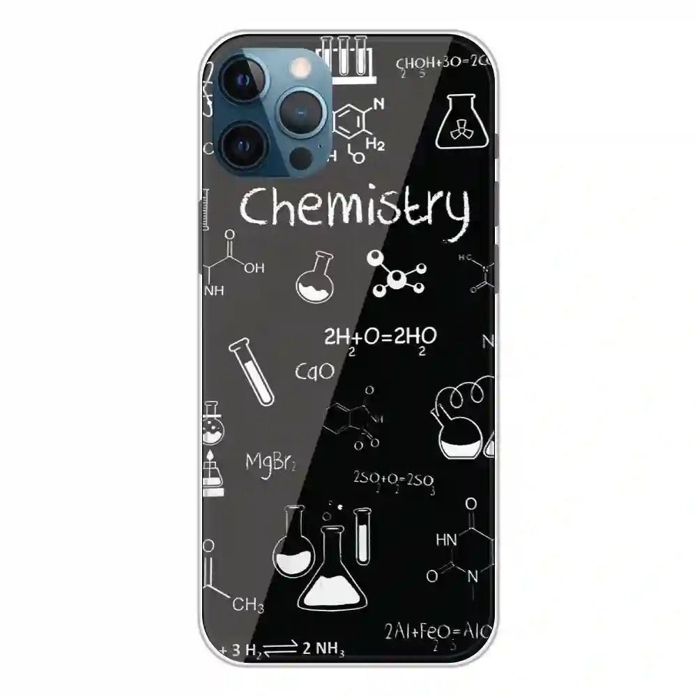 Chemistry - Printed Silicone Case For Apple iPhone 12 Pro Max